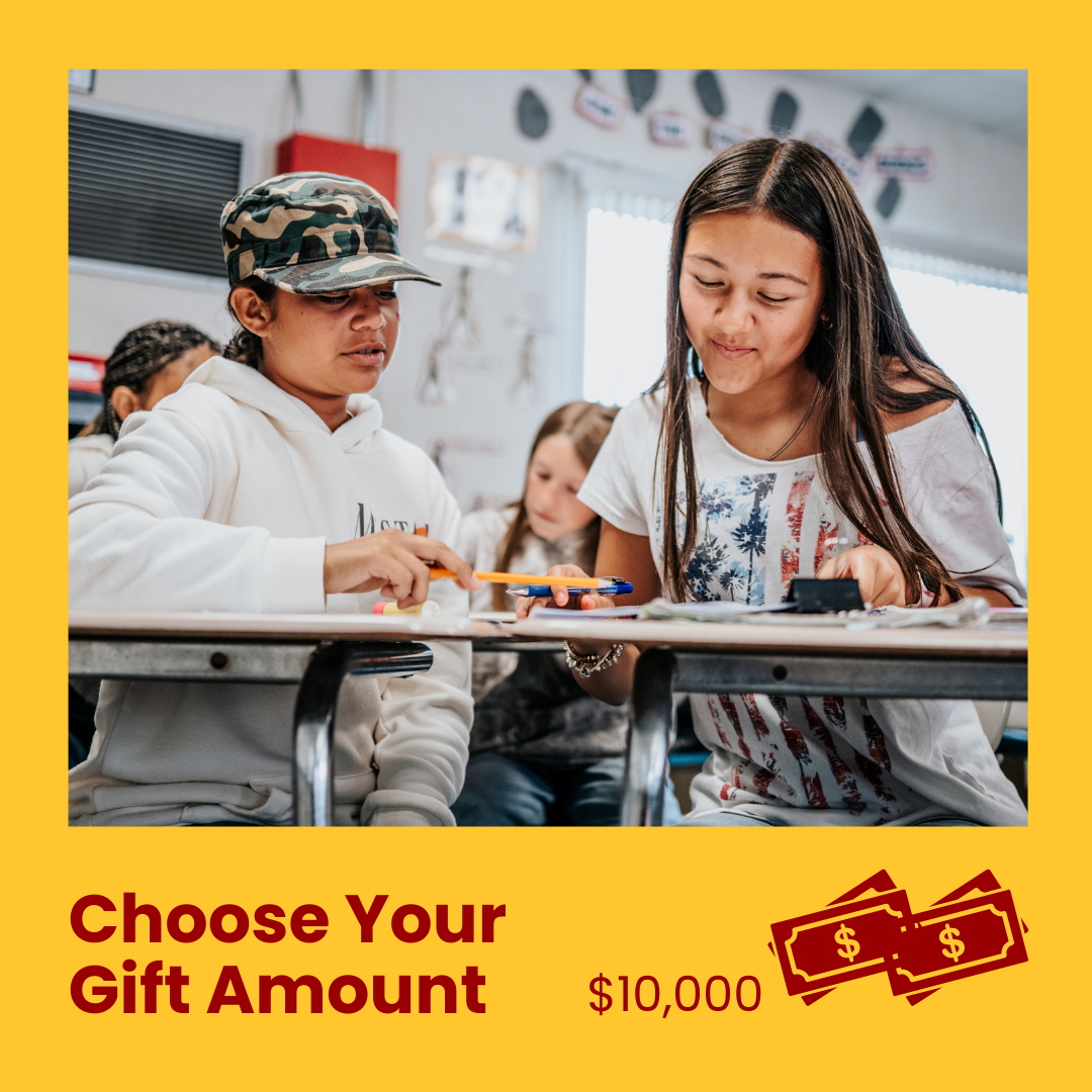 Choose Your Gift Amount - $10,000