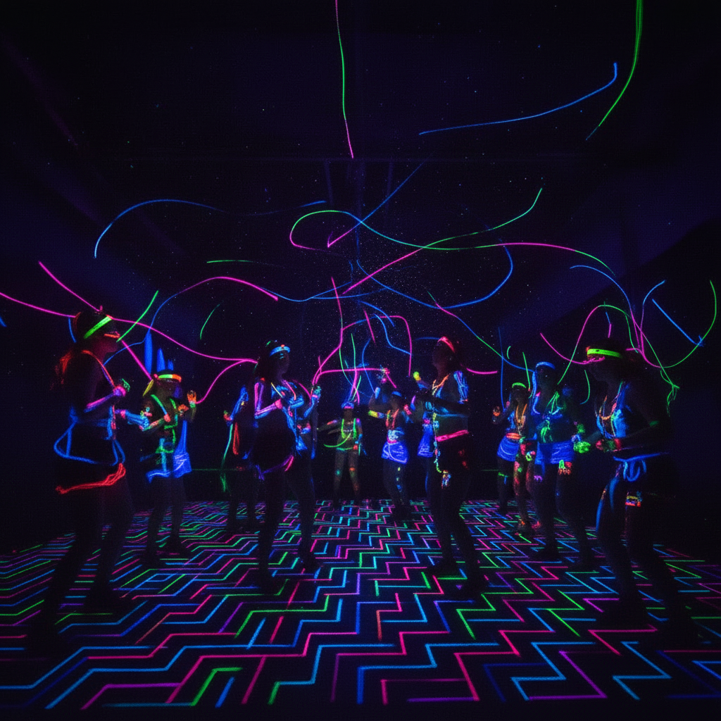 Middle School GLOW Dance